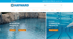 Desktop Screenshot of hayward-pool.com